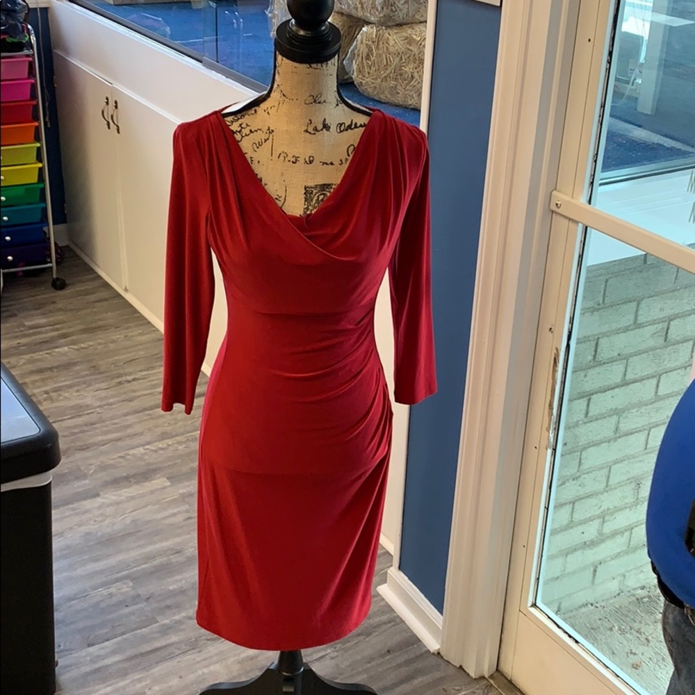 Red dress